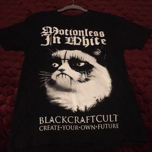 Rare Blackcraft cult Motionless in white tee